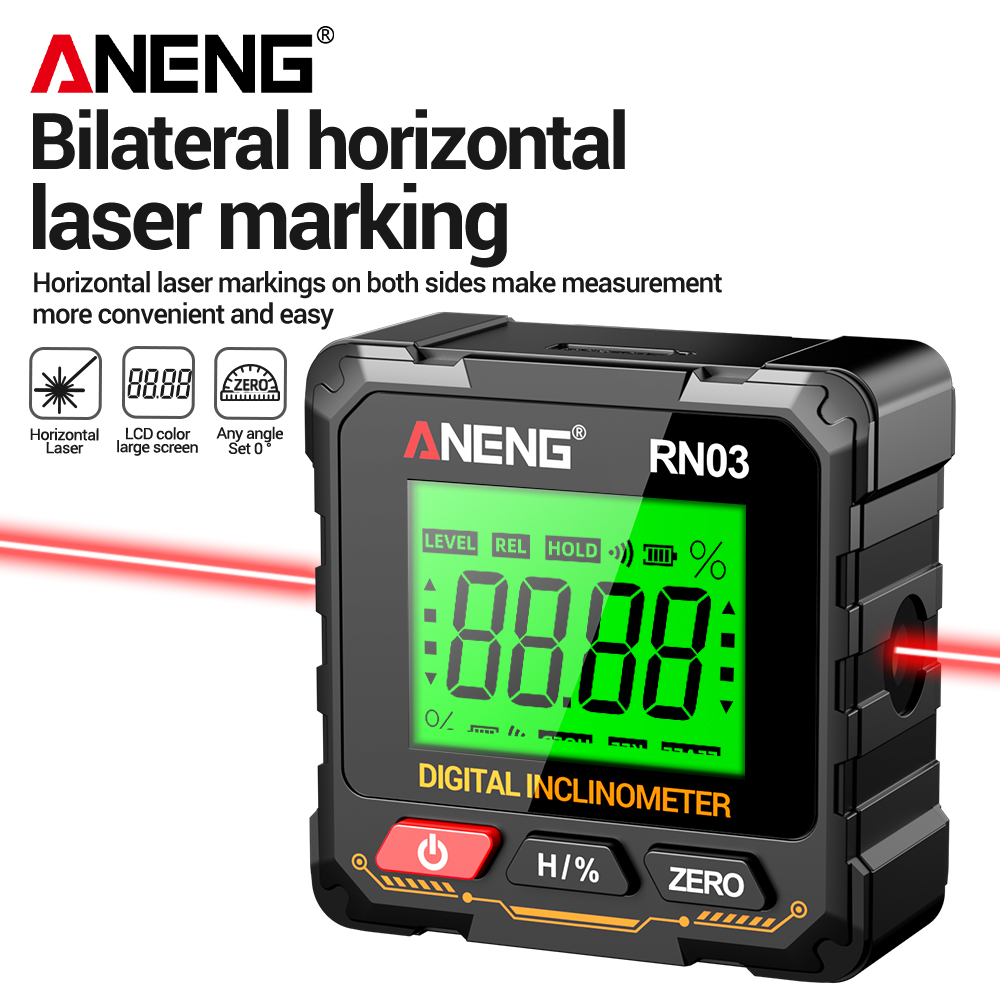 Industrial Laser Alignment - Cercatore angolare digitale magnetico ANENG RN03