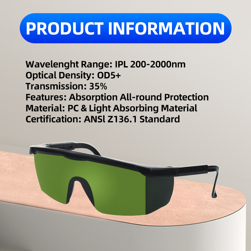 Laser Safety Goggles - Occhiali di protezione laser 1PC 200nm-2000nm
