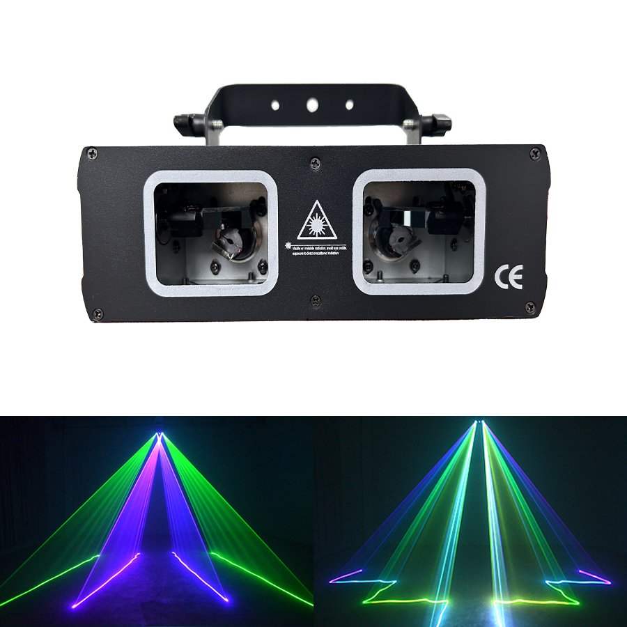 Laser Focus Lens - Luce Laser da Discoteca con Doppia