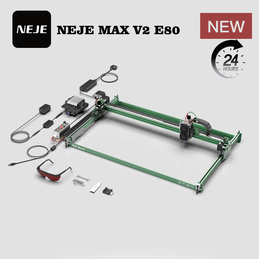 Industrial Grade Laser - Incisore laser NEJE MAX V2 E80