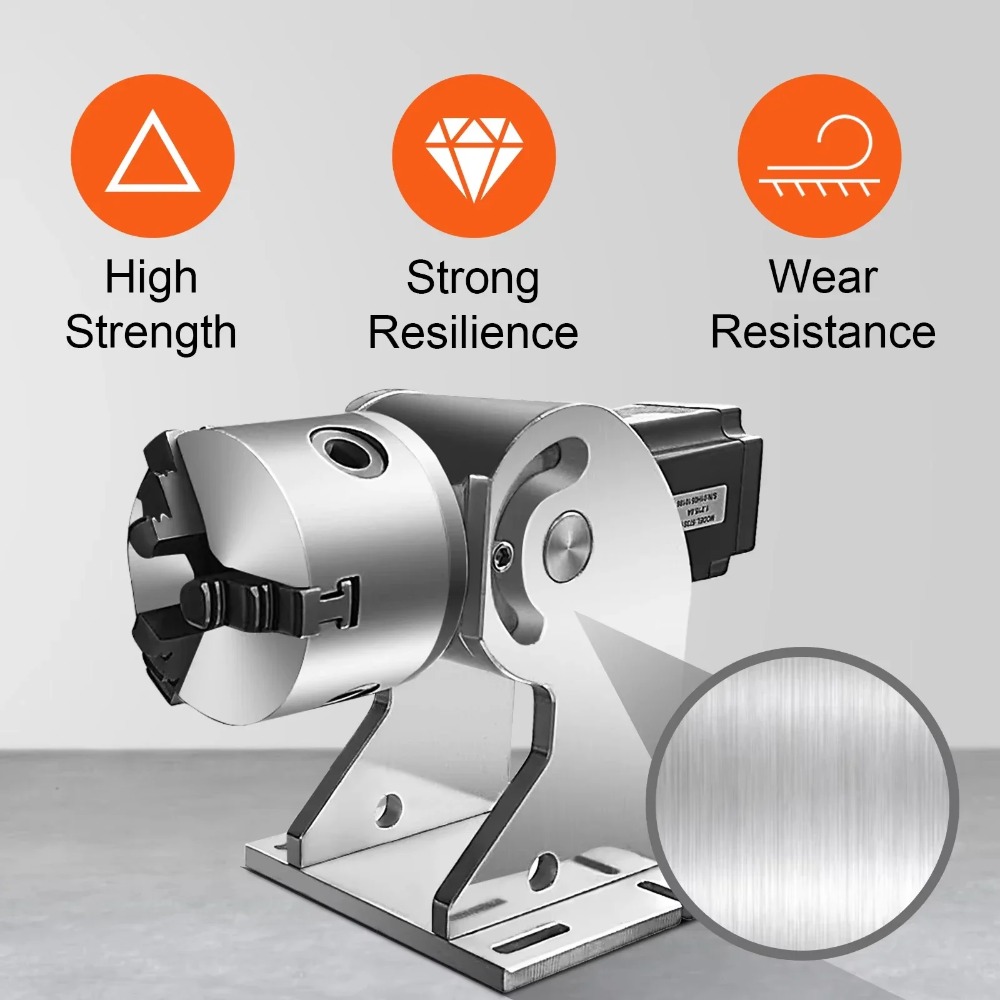 Rotary Axis Laser Engraver - SIHAO 360 ° Accessorio Asse Rotante