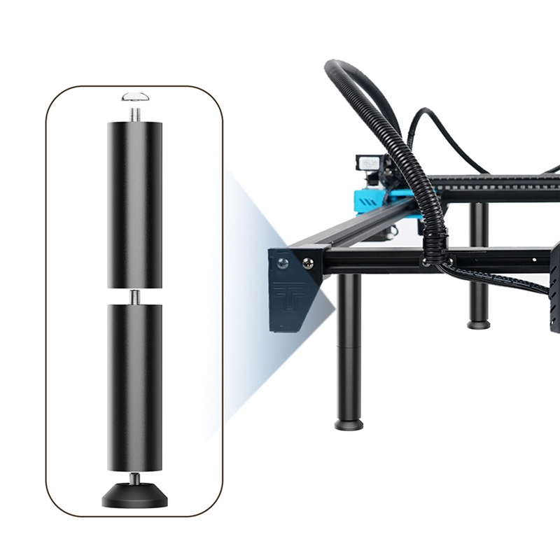 Il set di rialzo del metallo c - Rotary Axis Laser Engraver recensione e prezzo