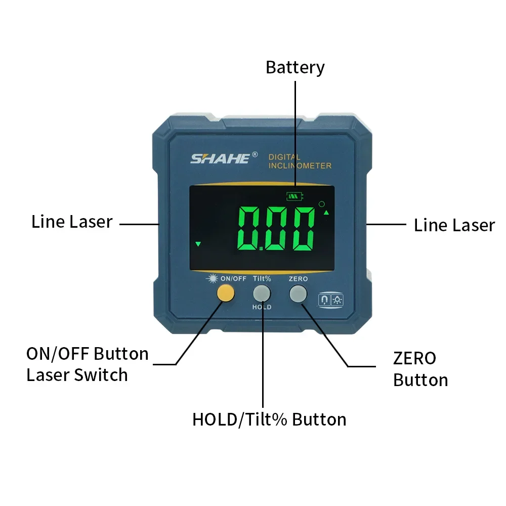 SHAHE Cercatore angolare digit - Industrial Laser Alignment recensione e prezzo
