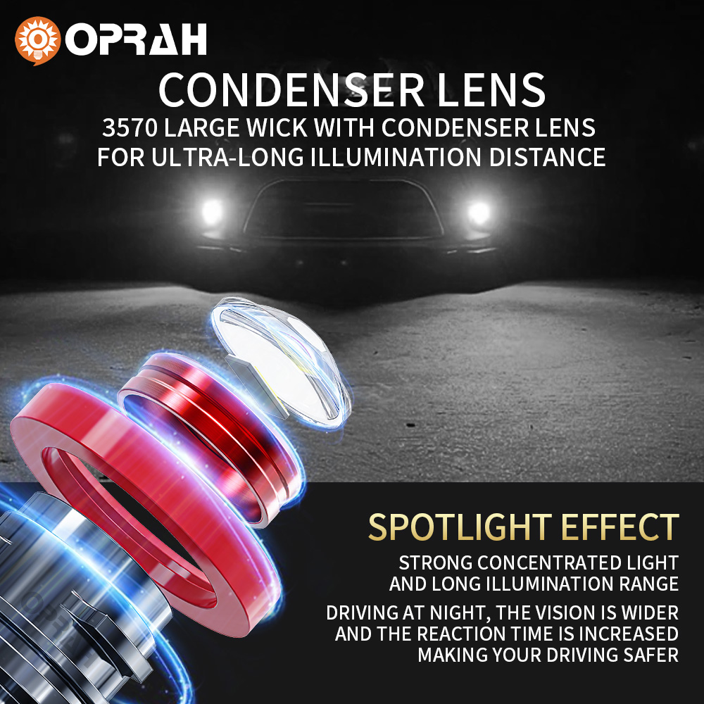 Oprah 2pc Laser Lens H7 Led fe - Laser Focus Lens recensione e prezzo
