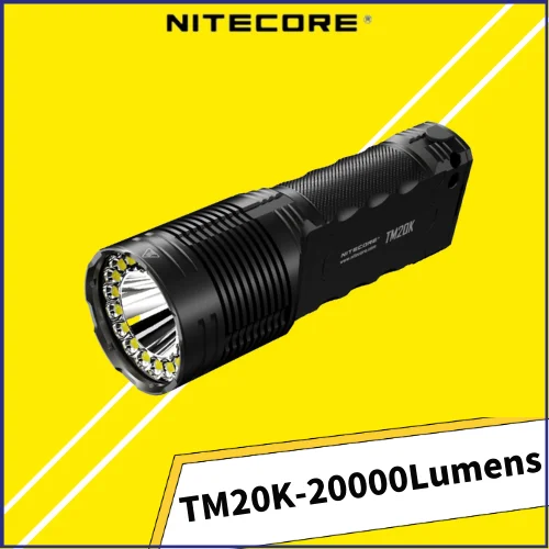 NITECORE TM20K Torcia tattica  - Honeycomb Laser Bed recensione e prezzo