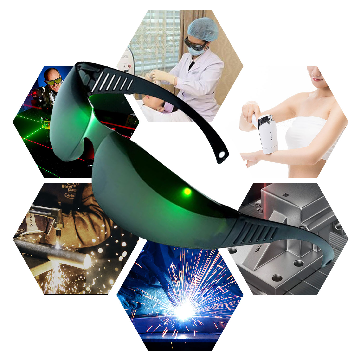 Occhiali di piombo Occhiali pe - Laser Safety Goggles recensione e prezzo