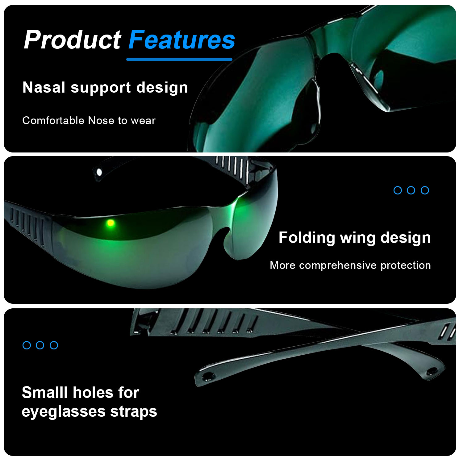 Occhiali di piombo Occhiali pe - Laser Safety Goggles recensione e prezzo